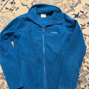 Columbia Teal Fleece Outerwear